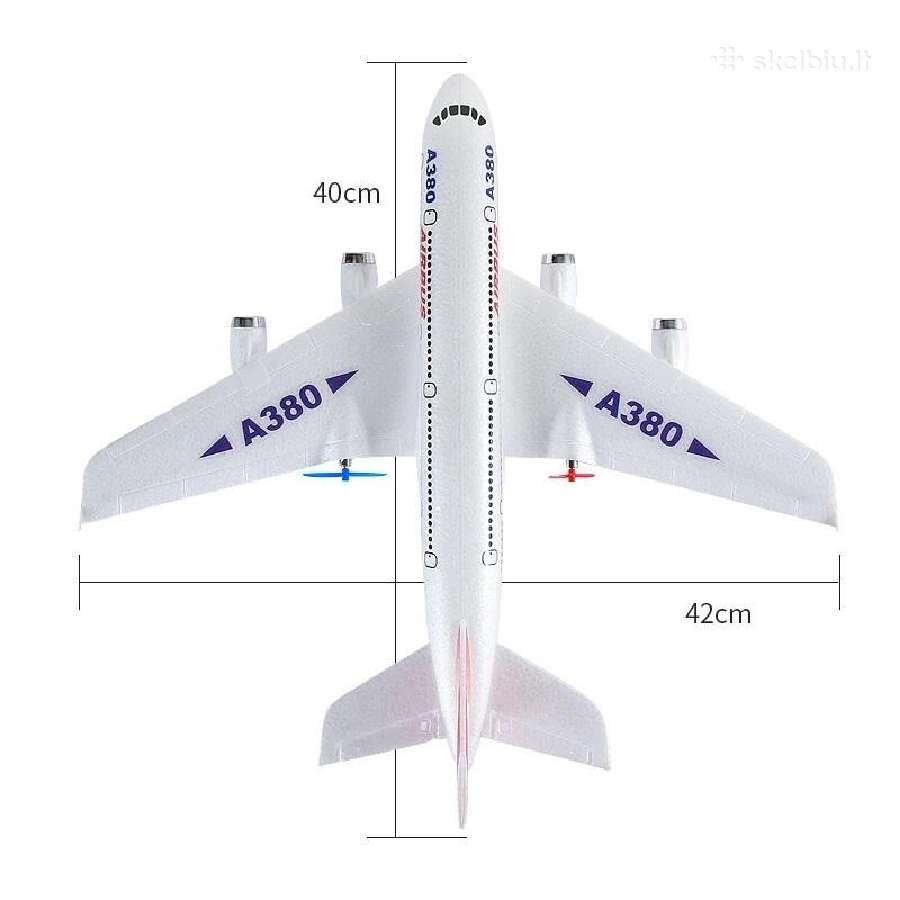 Žaislinis lėktuvas – Airbus A380 Boeing 747 su pul - nuotraukos Nr. 10