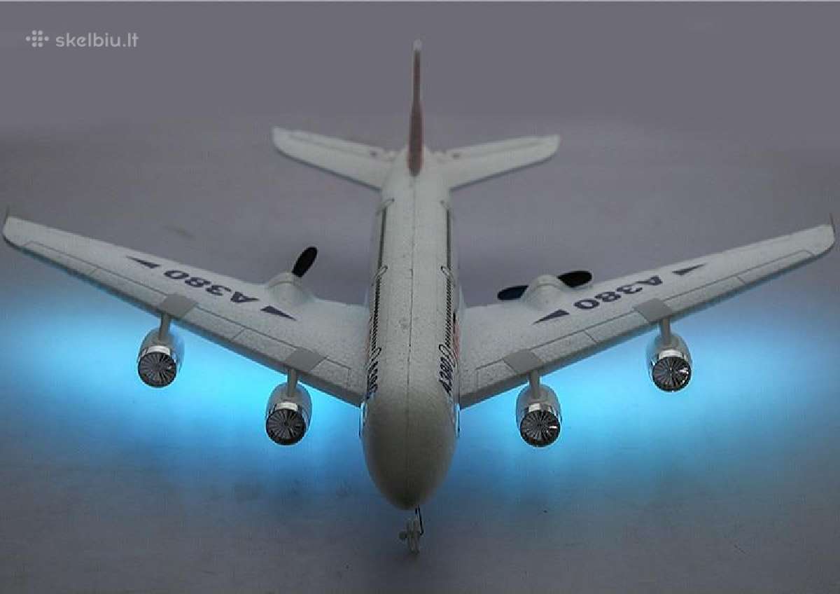 Žaislinis lėktuvas – Airbus A380 Boeing 747 su pul - nuotraukos Nr. 3