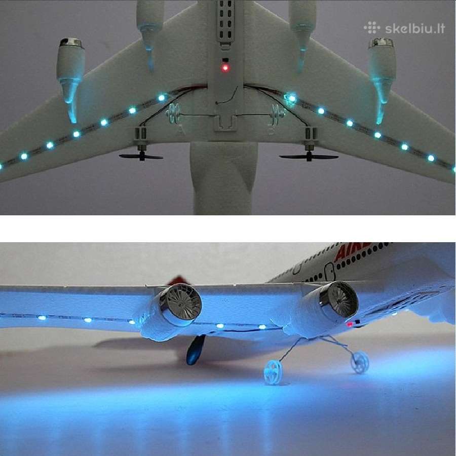 Žaislinis lėktuvas – Airbus A380 Boeing 747 su pul - nuotraukos Nr. 9