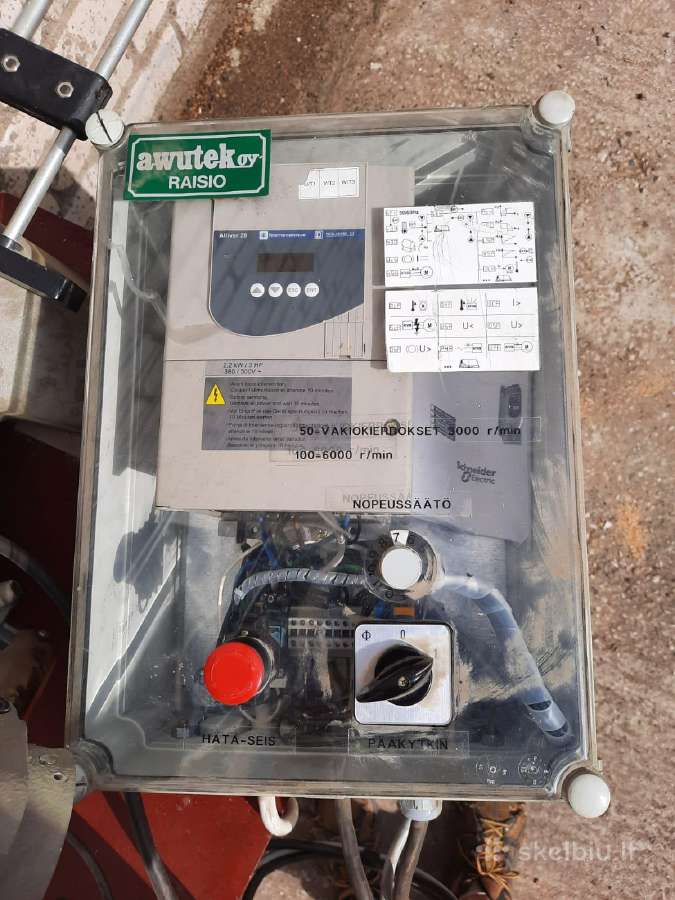 1996 m. Omga kryžminio pjovimo pjūklas T 55 300 - nuotraukos Nr. 5