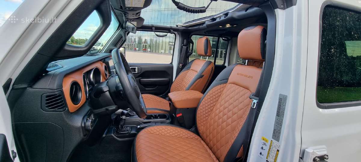 Jeep Wrangler dalys, orginalios ir tiuning - nuotraukos Nr. 10