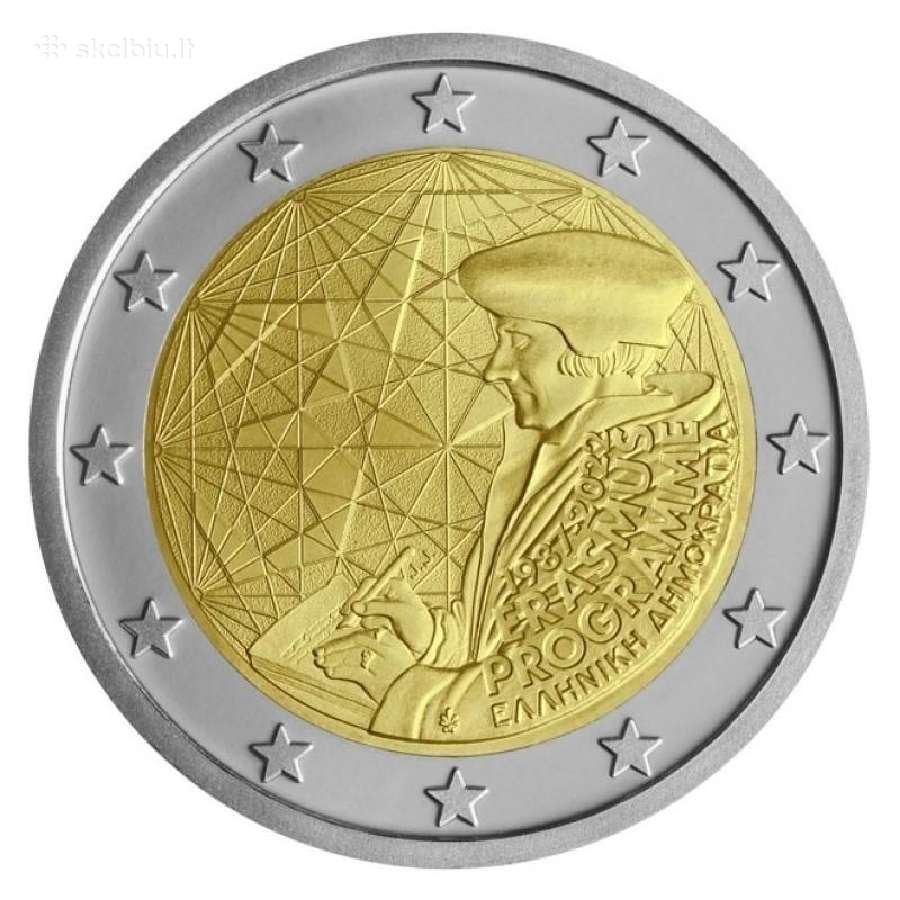 2 eurų Graikijos Unc proginės monetos - nuotraukos Nr. 4