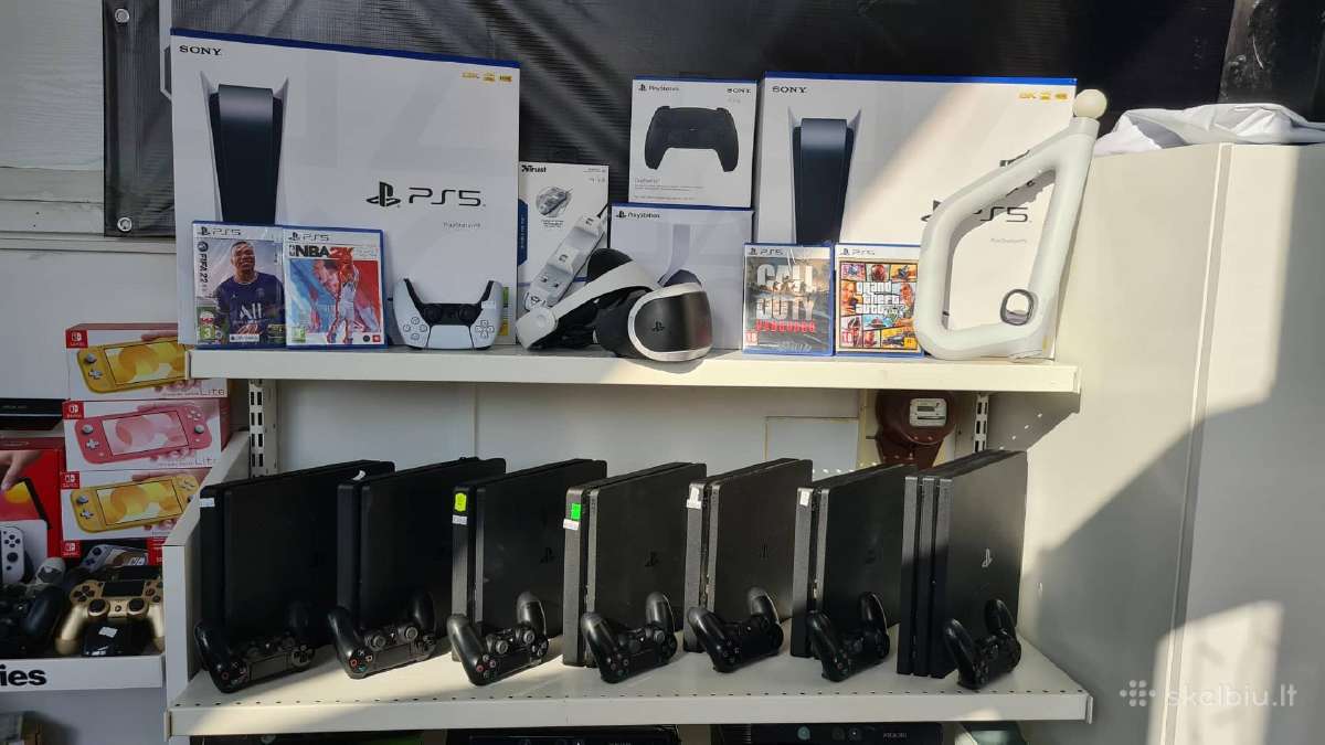 Žaidimų konsolių parduotuvė Vilniuje Xbox Ps4 Ps5 - nuotraukos Nr. 2