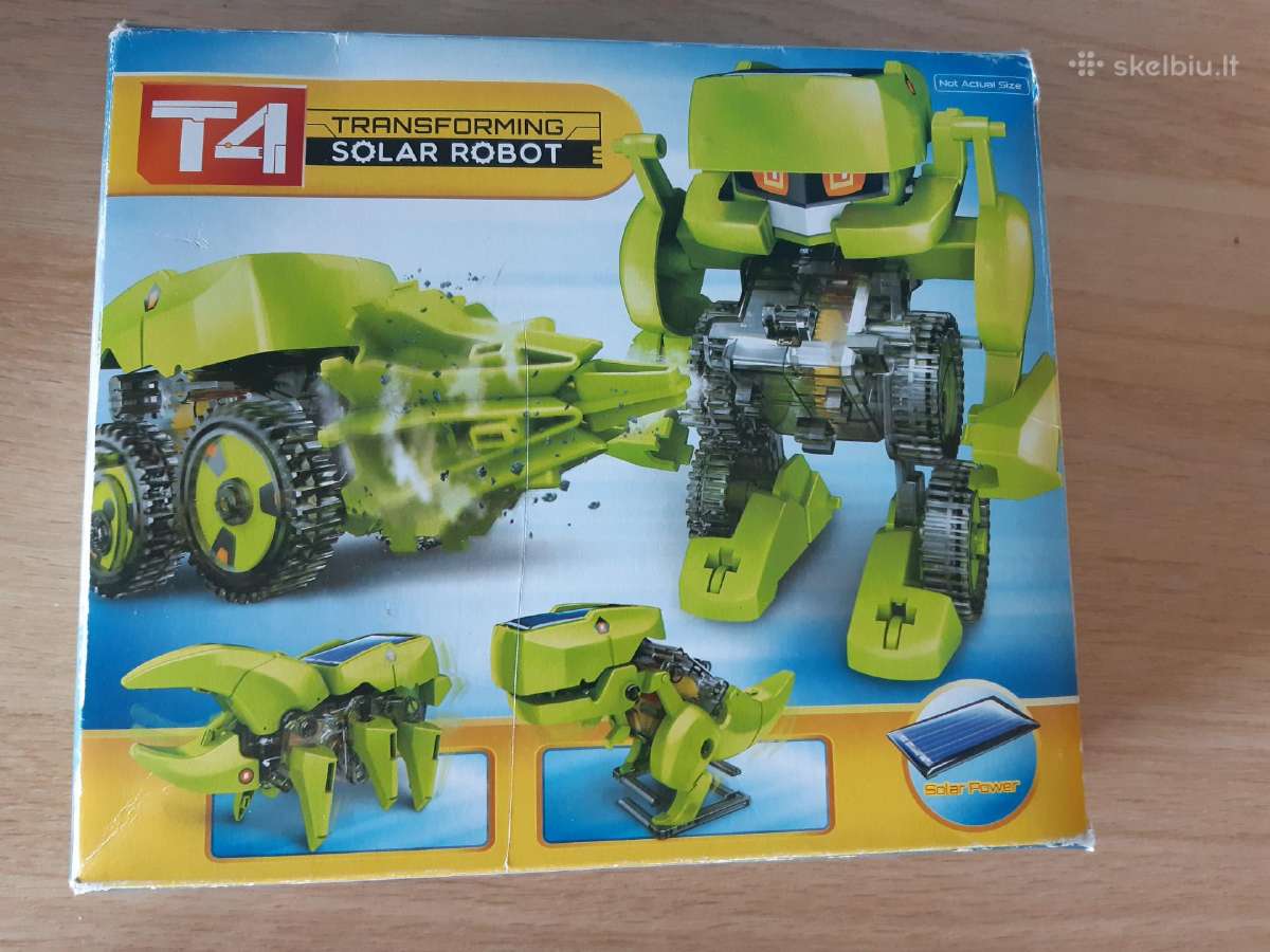 Pigiai konstruktorius Solar Robot 4 in 1