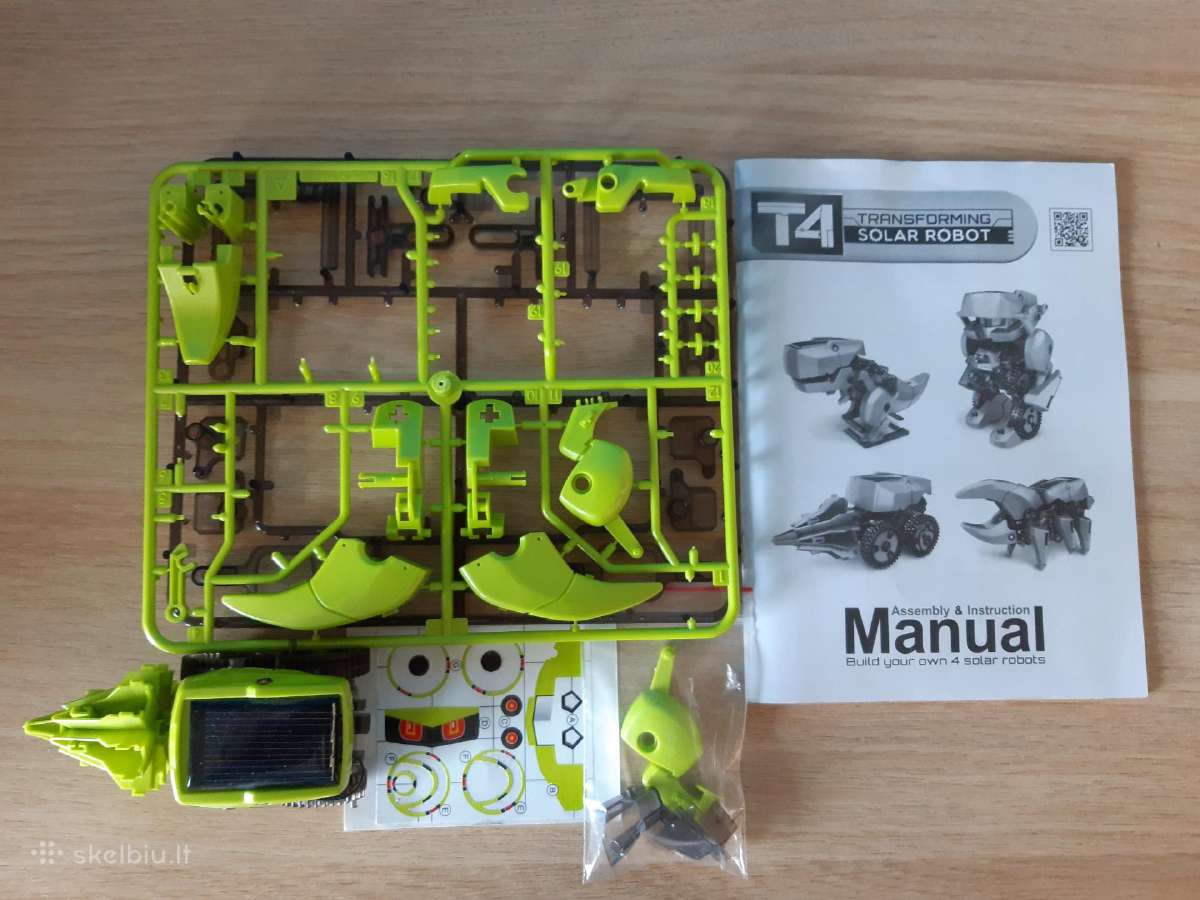Pigiai konstruktorius Solar Robot 4 in 1 - nuotraukos Nr. 2