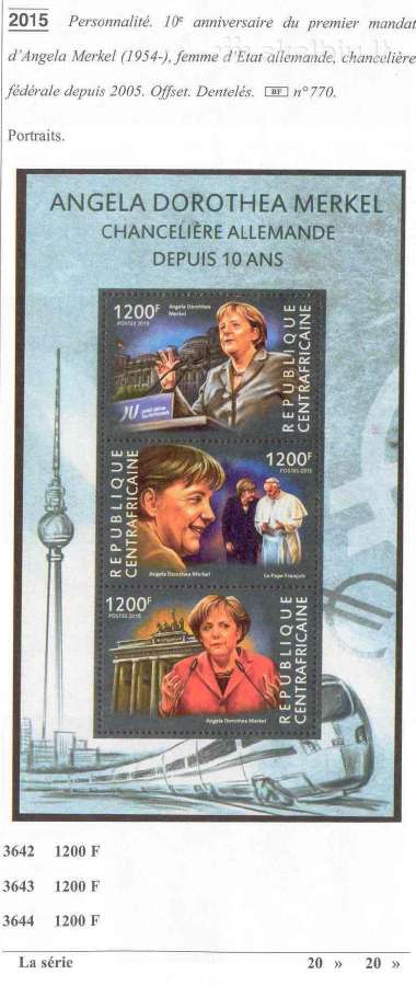 Car 2015. Angela Dorothea Merkel. - nuotraukos Nr. 2