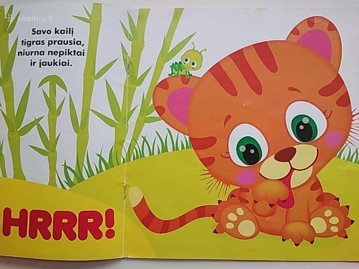 Kartu su mažyliu. Afrikos gyvūnėliai - nuotraukos Nr. 3