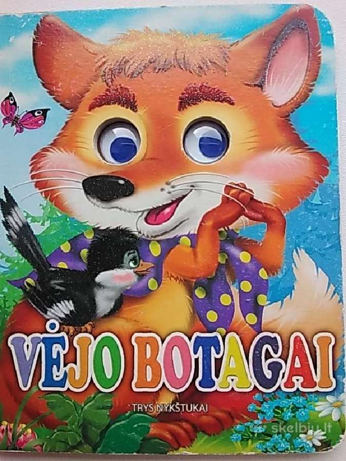 Vėjo botagai (kartoninė knygelė)