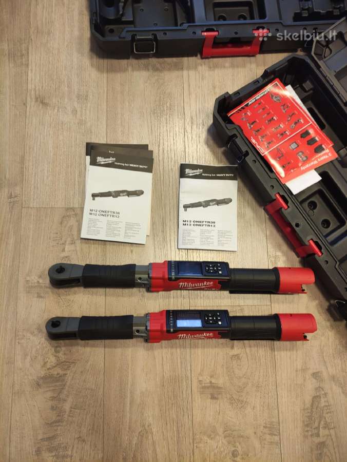Skaitmeninis veržliaraktis Milwaukee M12 Oneftr12