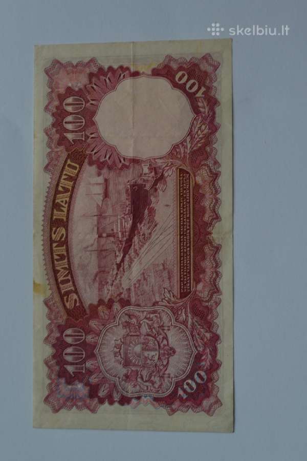100 Latu 1939 m.a serija - nuotraukos Nr. 2