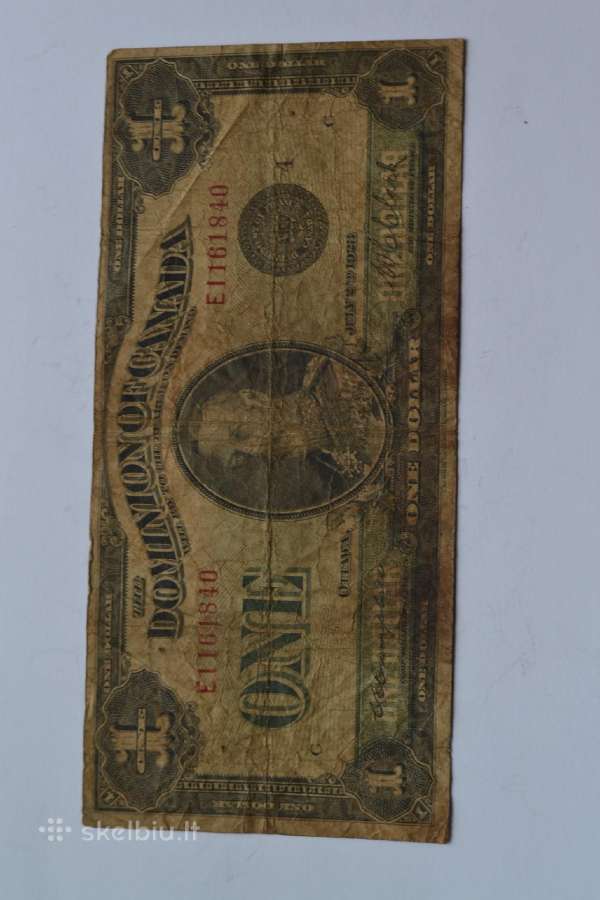 1 Doleris 1923 m. Canada