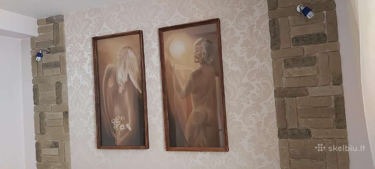 Du paveikslai. Pastelė. - nuotraukos Nr. 6