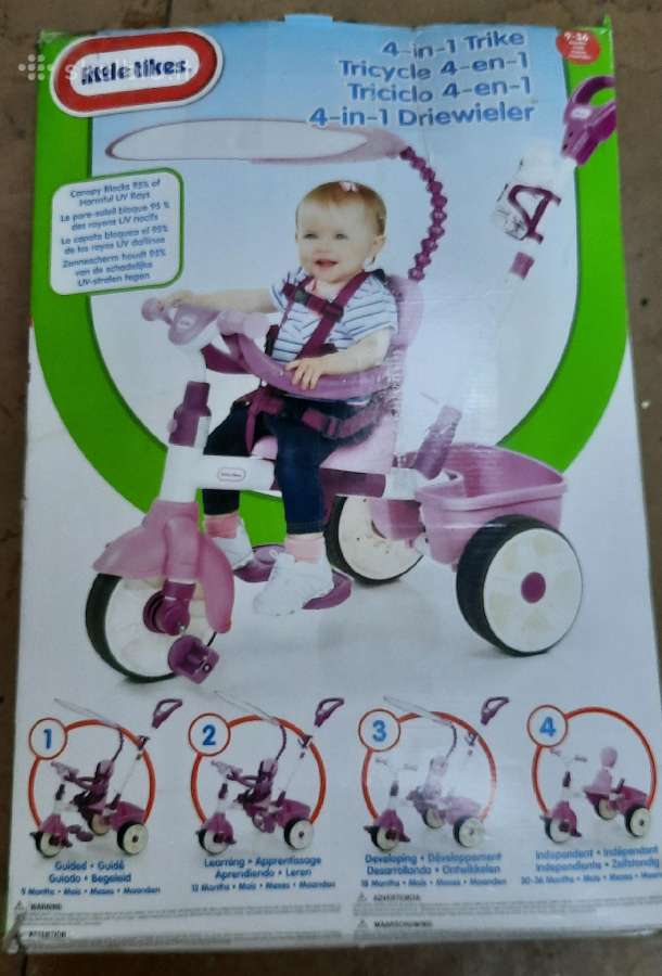 Little tikes triratukas 4in1 - nuotraukos Nr. 10