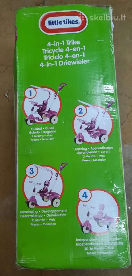 Little tikes triratukas 4in1 - nuotraukos Nr. 11