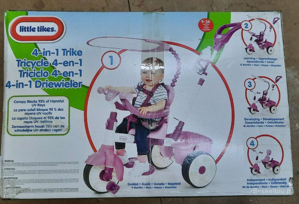 Little tikes triratukas 4in1 - nuotraukos Nr. 12