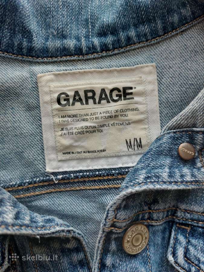 M dydžio džinsinė striukė Garage gamintojo - nuotraukos Nr. 4