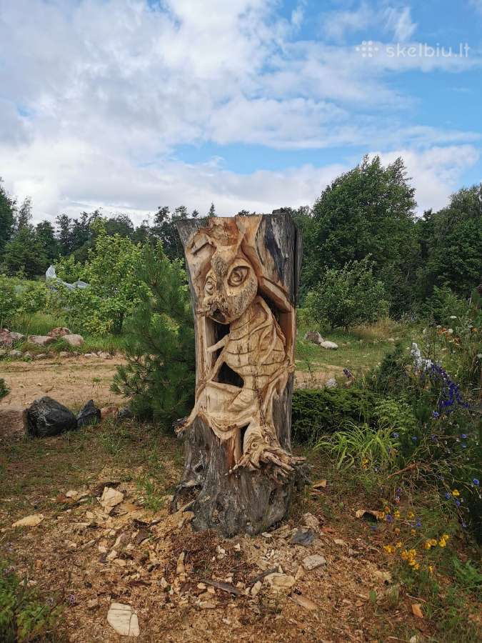 Medžio skulptūros. Kiemo drožiniai - nuotraukos Nr. 24
