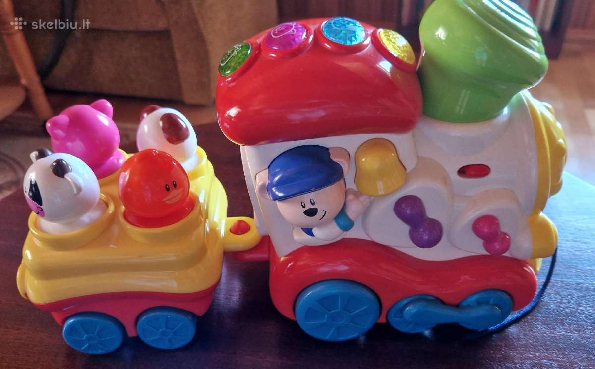 Chicco traukinukas ir Chicco maudynių žaislas - nuotraukos Nr. 2