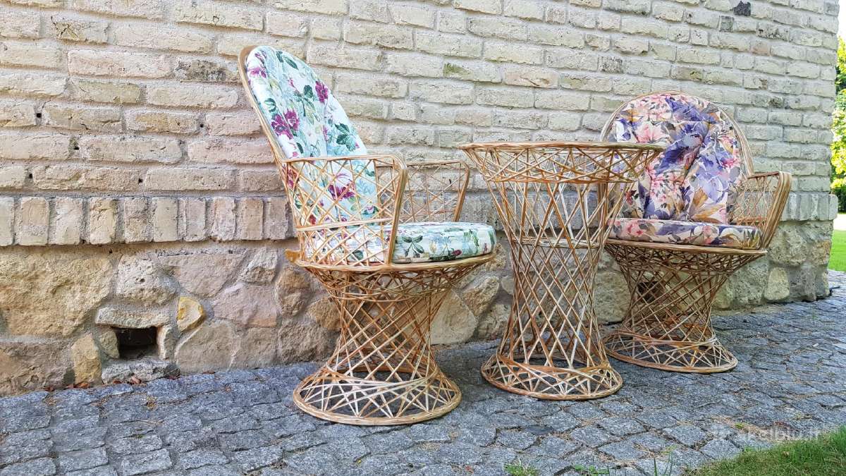Prabangus terasinių baldų komplektas "Masson" - nuotraukos Nr. 2