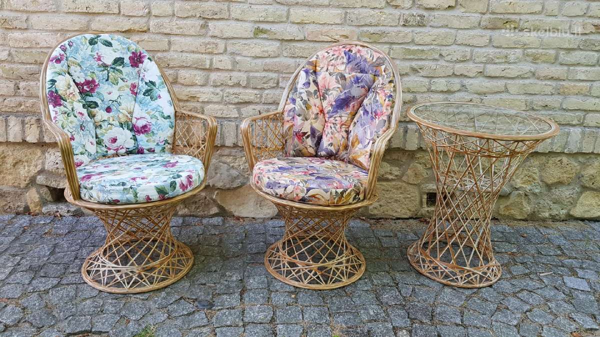 Prabangus terasinių baldų komplektas "Masson" - nuotraukos Nr. 20