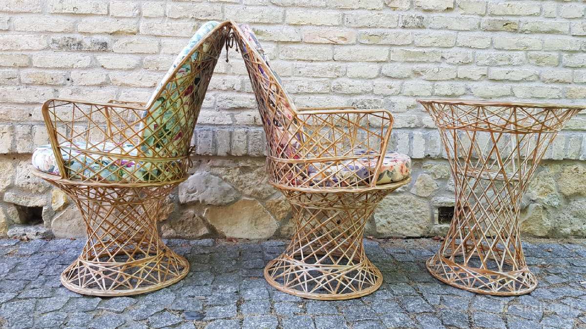 Prabangus terasinių baldų komplektas "Masson" - nuotraukos Nr. 22