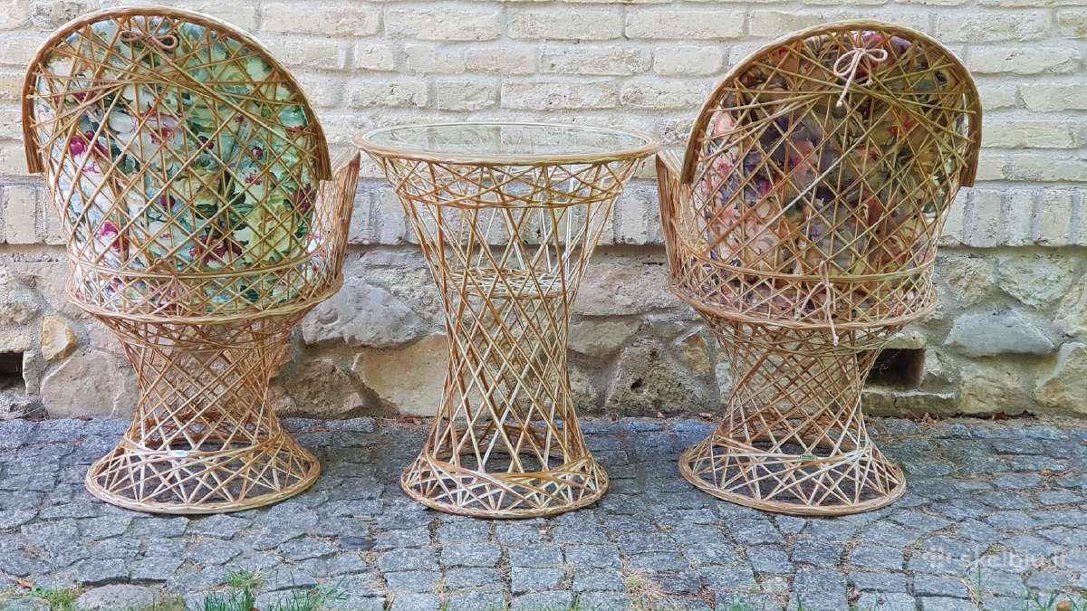 Prabangus terasinių baldų komplektas "Masson" - nuotraukos Nr. 23