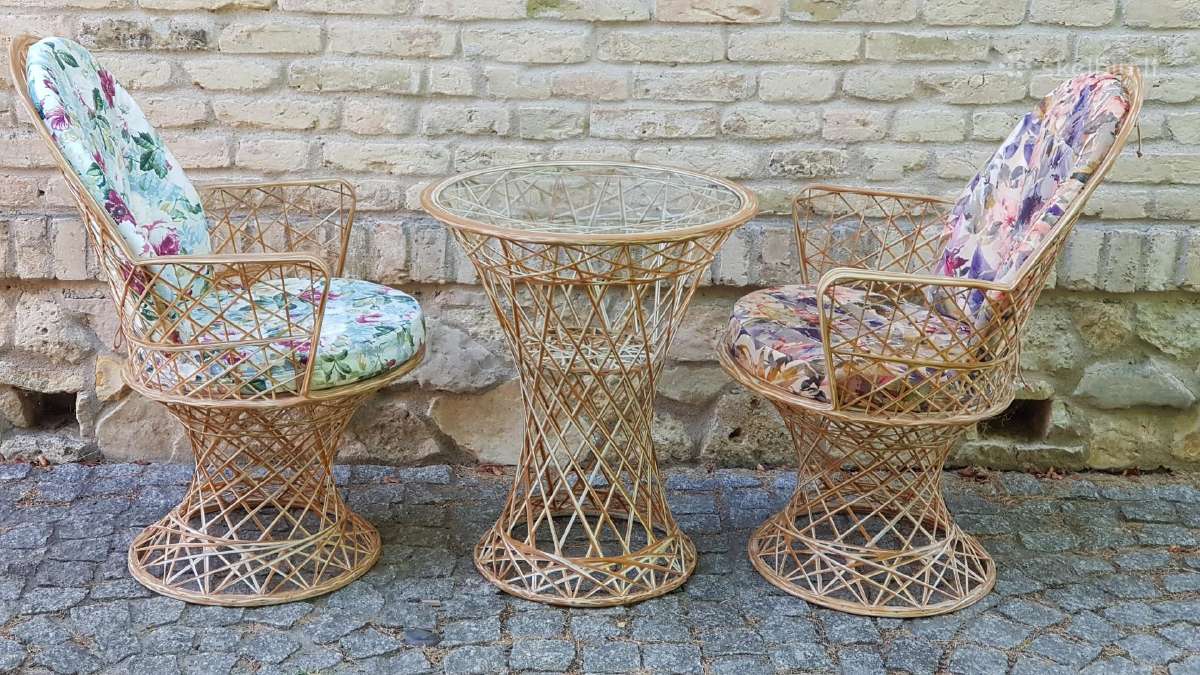 Prabangus terasinių baldų komplektas "Masson" - nuotraukos Nr. 25