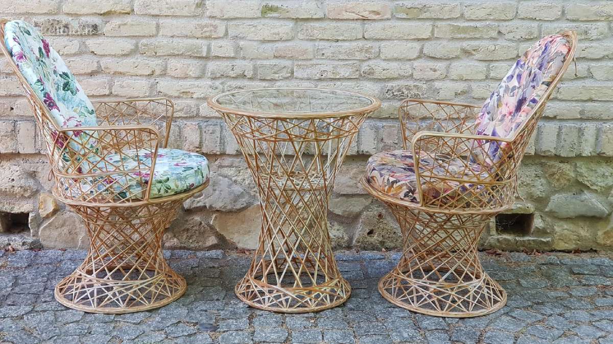 Prabangus terasinių baldų komplektas "Masson" - nuotraukos Nr. 27