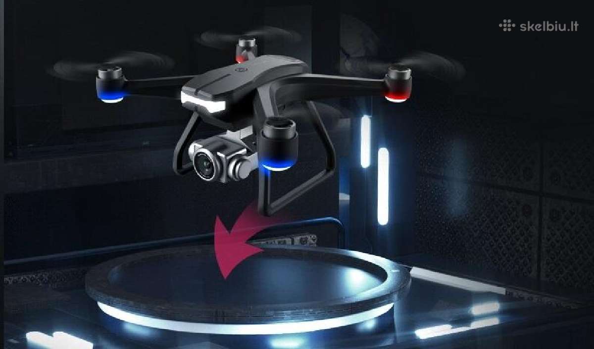 Wisex dronas su dviejomis kameromis 8k, GPS ir Wif - nuotraukos Nr. 5