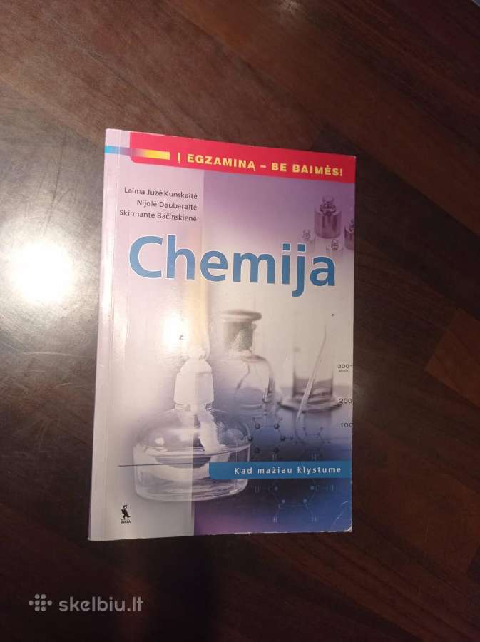 Chemijos vadovėliai - nuotraukos Nr. 3