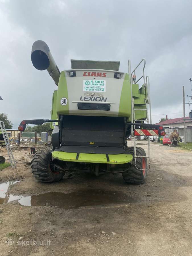 Kombainas Claas Lexion 600 Ardomas Dalimis - nuotraukos Nr. 2