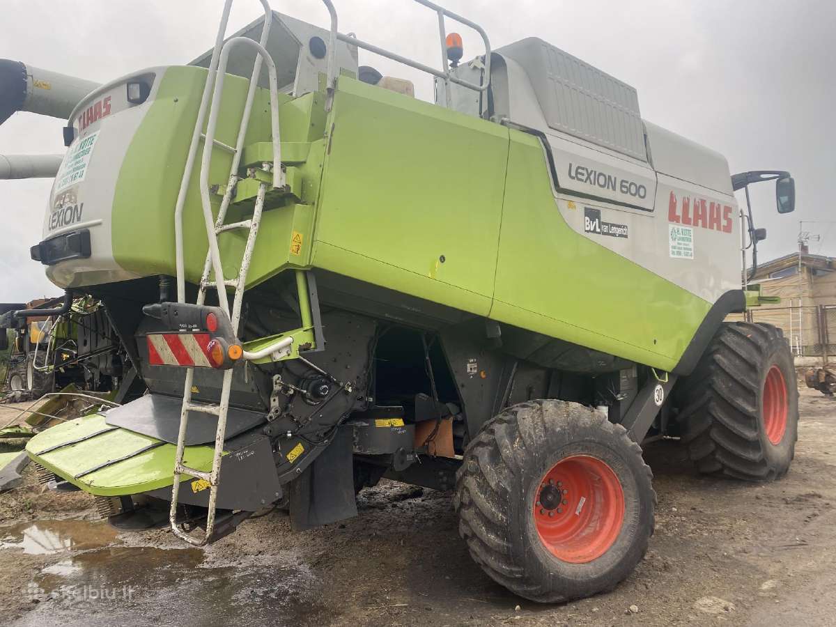Kombainas Claas Lexion 600 Ardomas Dalimis - nuotraukos Nr. 3