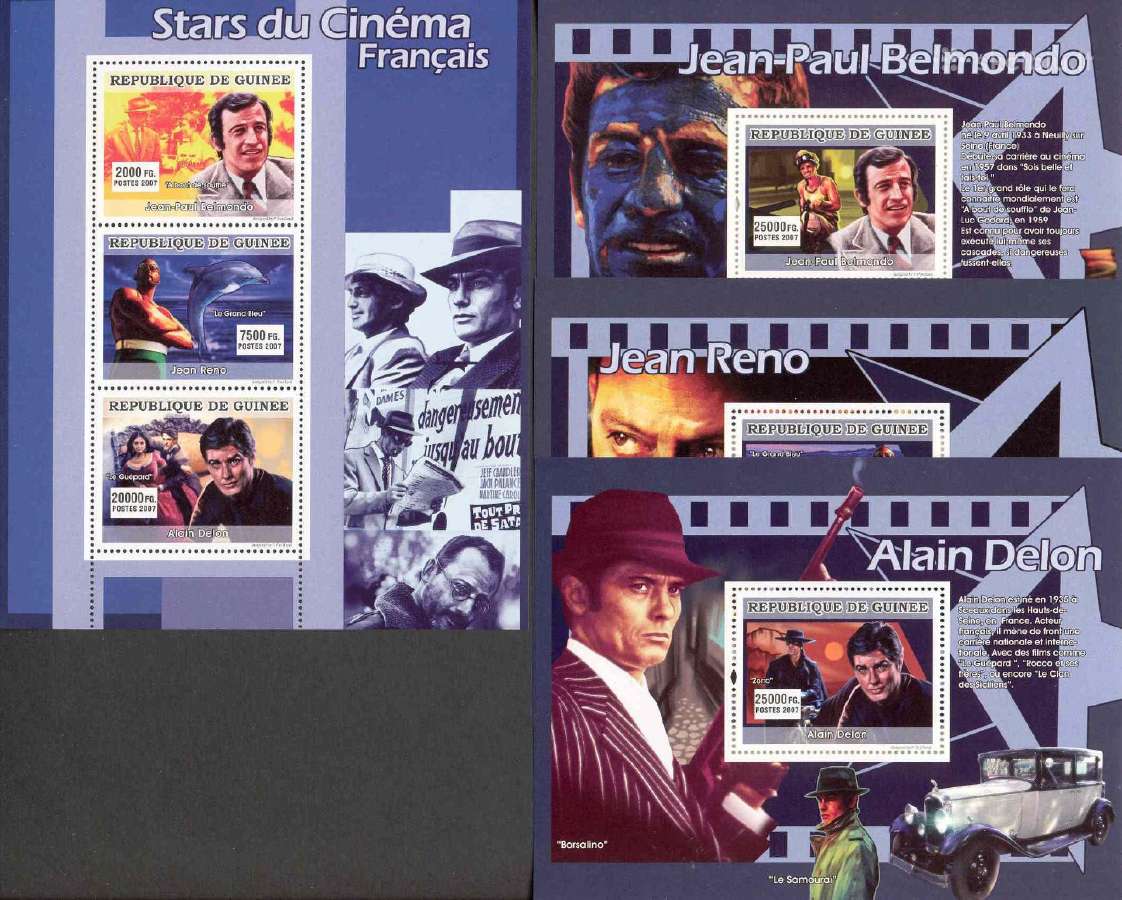 Gvinėja 2007. Kino aktoriai. - nuotraukos Nr. 4