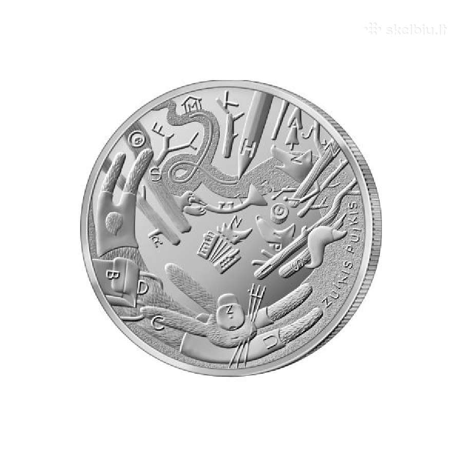 1.5 € moneta Zuikis Puikis - 5 vnt.