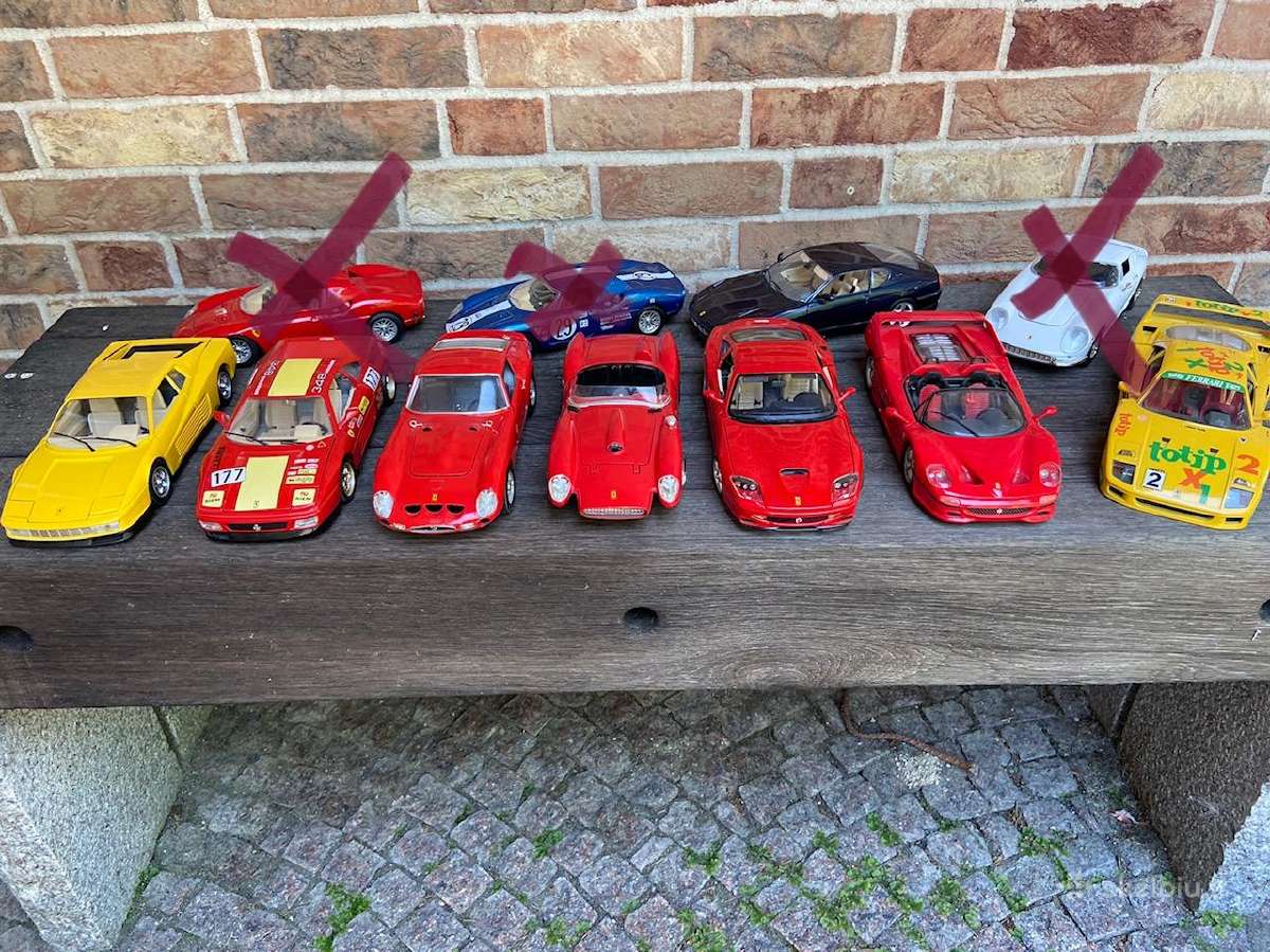 1:18 modeliai Ferrari kolekciniai įvairūs