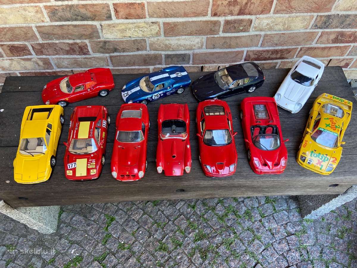 1:18 modeliai Ferrari kolekciniai įvairūs - nuotraukos Nr. 3
