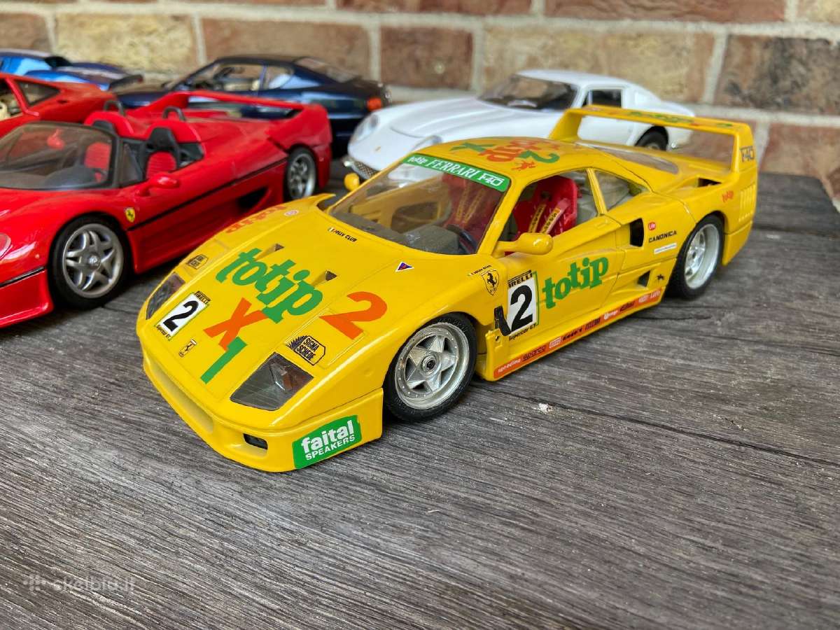 1:18 modeliai Ferrari kolekciniai įvairūs - nuotraukos Nr. 6