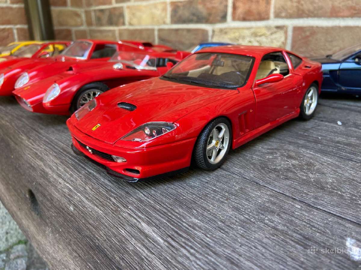 1:18 modeliai Ferrari kolekciniai įvairūs - nuotraukos Nr. 8