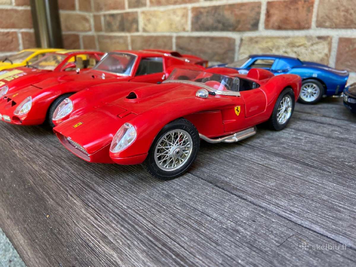 1:18 modeliai Ferrari kolekciniai įvairūs - nuotraukos Nr. 9