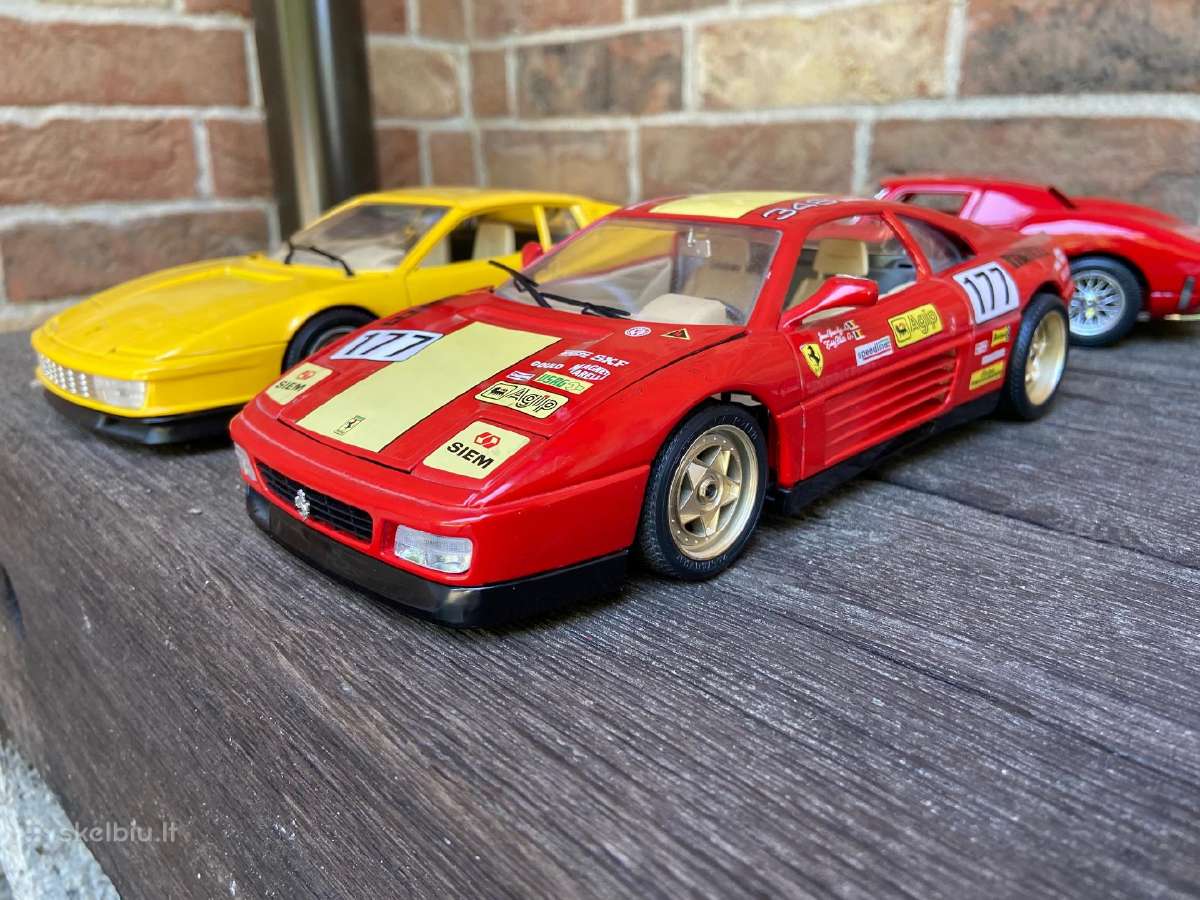 1:18 modeliai Ferrari kolekciniai įvairūs - nuotraukos Nr. 11