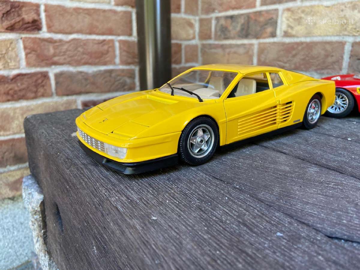 1:18 modeliai Ferrari kolekciniai įvairūs - nuotraukos Nr. 13