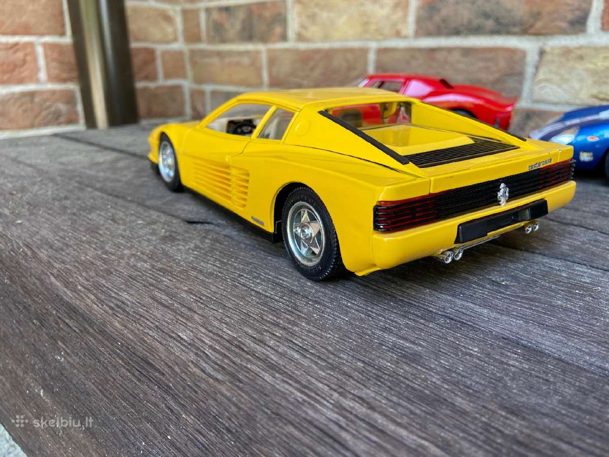 1:18 modeliai Ferrari kolekciniai įvairūs - nuotraukos Nr. 14