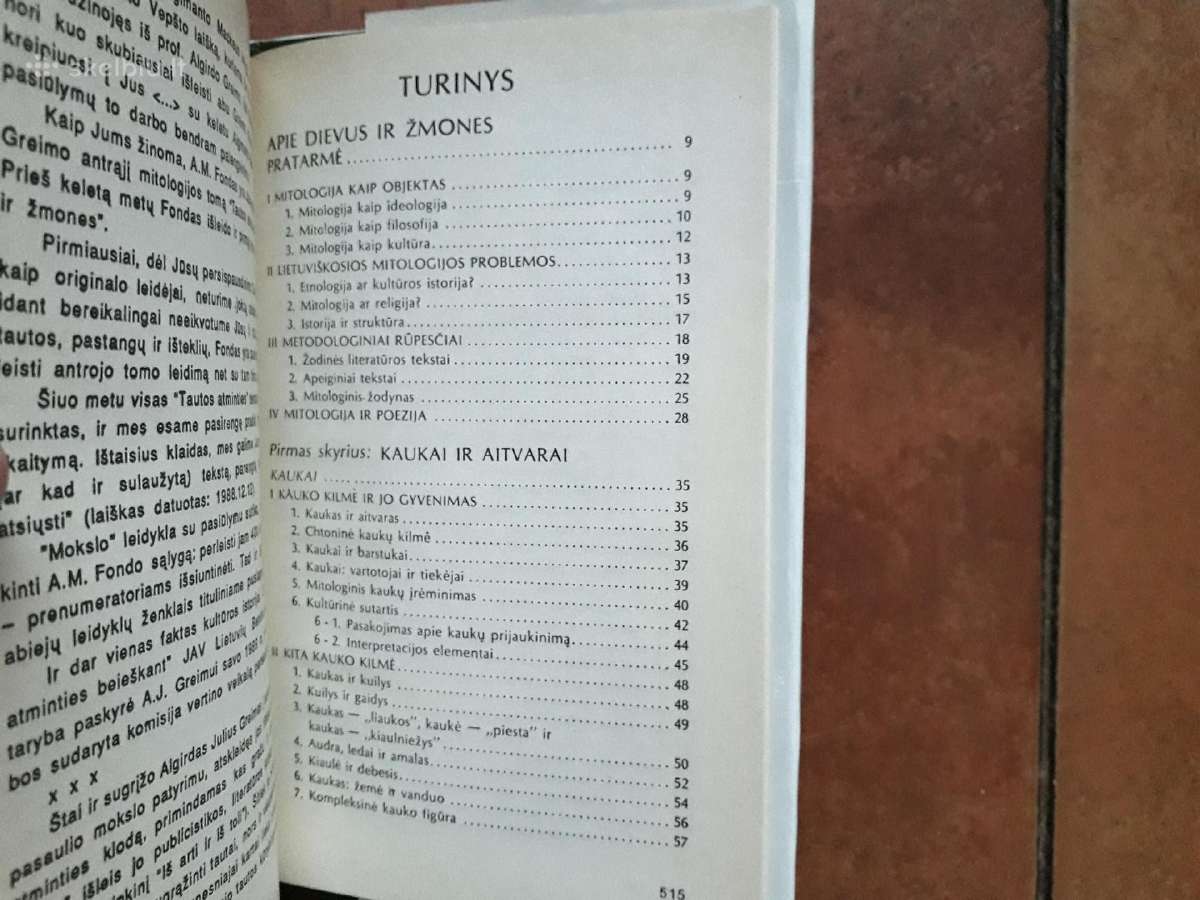 A. J. Greimas "Tautos atminties beieškant" 1990 m. - nuotraukos Nr. 4