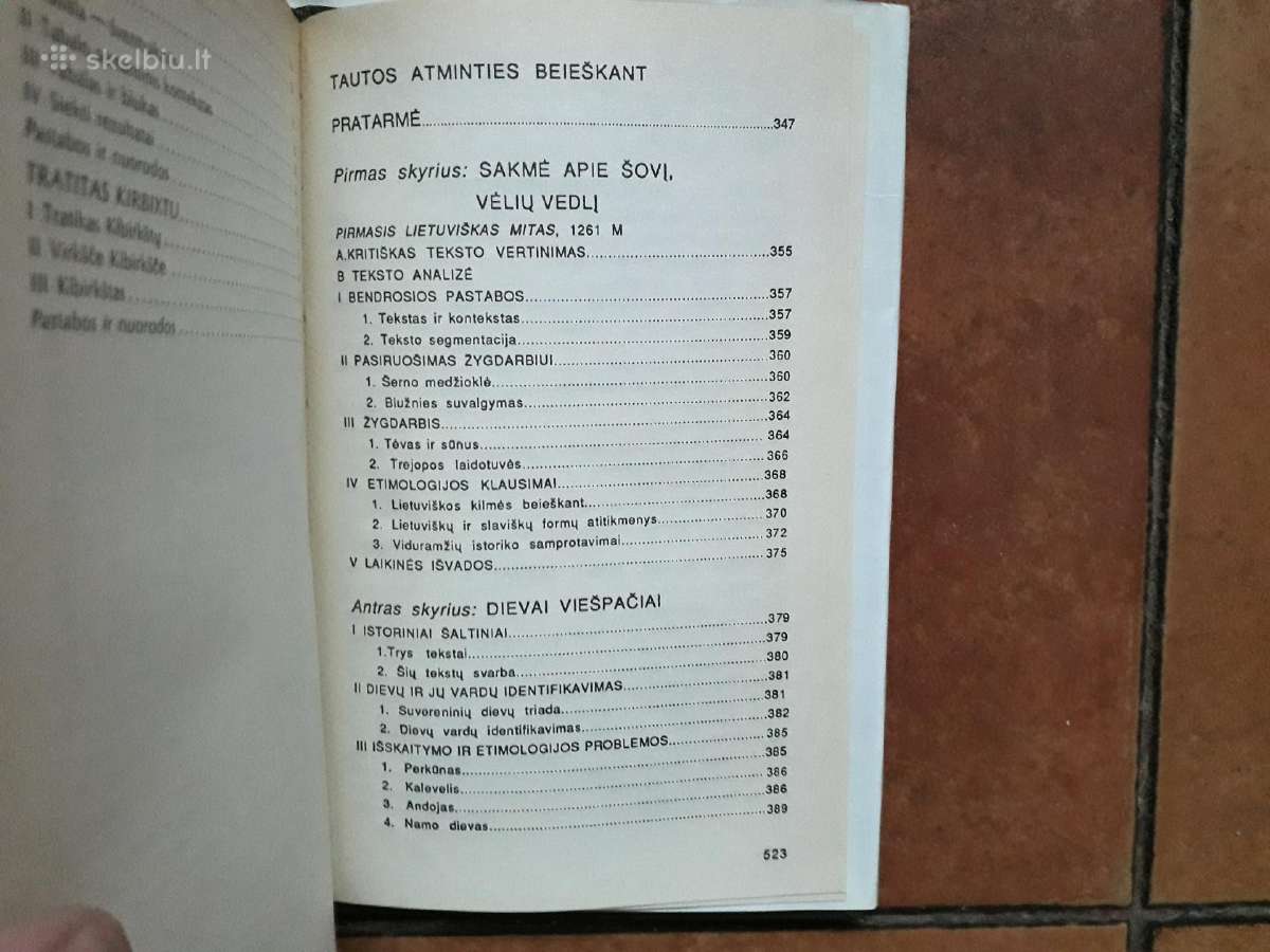 A. J. Greimas "Tautos atminties beieškant" 1990 m. - nuotraukos Nr. 12