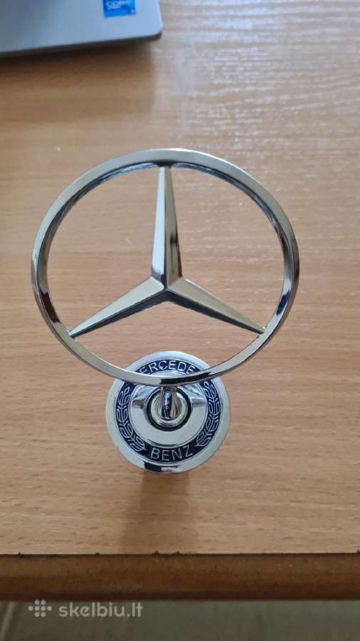 Mercedes benz ženklas ženkliukas emblema žvaidgždė - nuotraukos Nr. 2