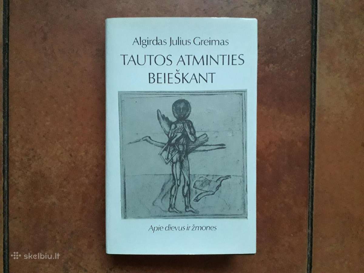 A. J. Greimas "Tautos atminties beieškant" 1990 m. - nuotraukos Nr. 2