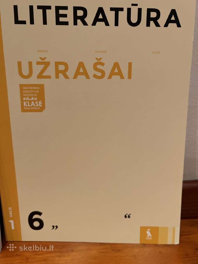 Lietuvių kalba. Užrašai 6 klasei, serija - nuotraukos Nr. 3