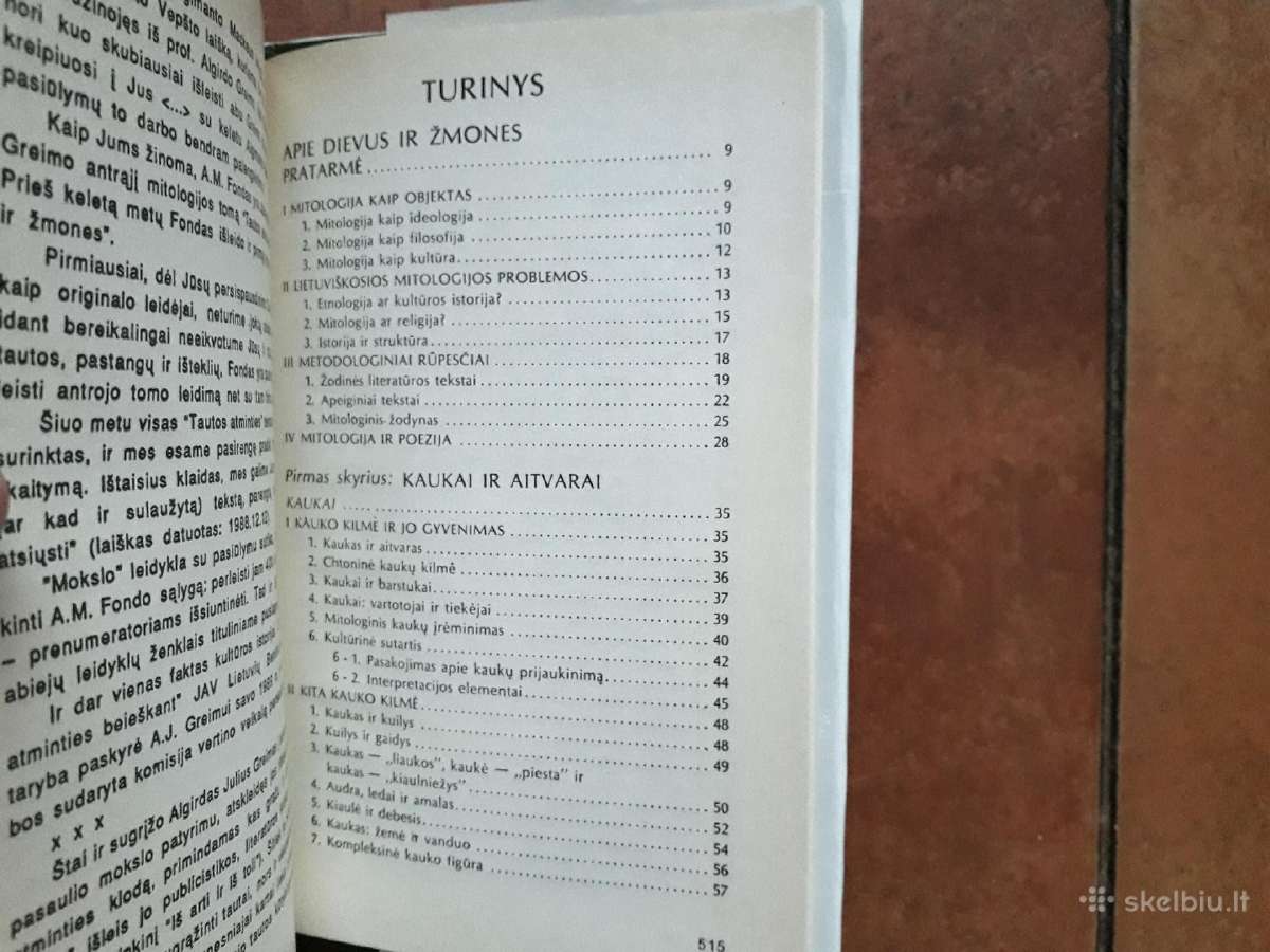 A. J. Greimas "Tautos atminties beieškant" 1990 m - nuotraukos Nr. 4