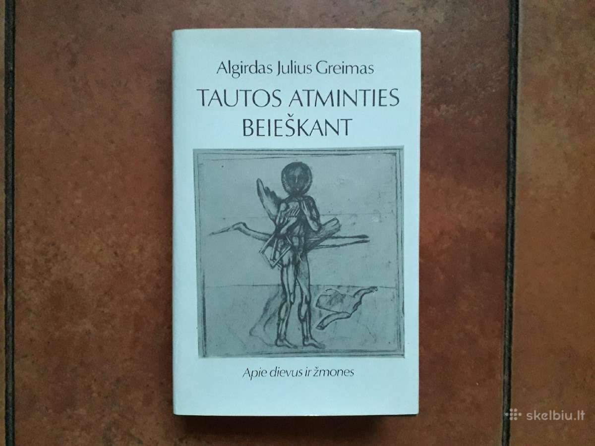 A. J. Greimas "Tautos atminties beieškant" 1990 m - nuotraukos Nr. 2