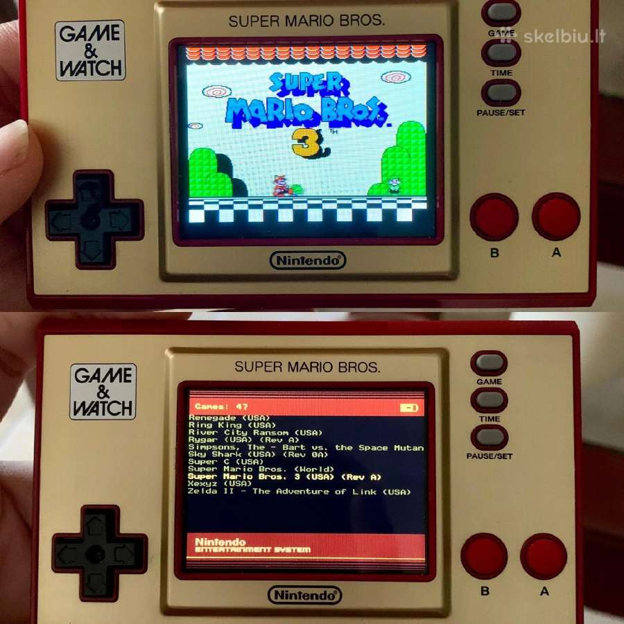 Nintendo Game & Watch (Mario, Zelda): patobulintas - nuotraukos Nr. 2